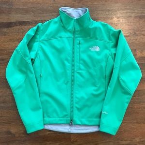 North Face Womens Apex Bionic Jacket in Lime Green
